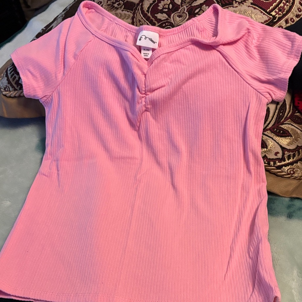 art class Pink Short Sleeve Tee